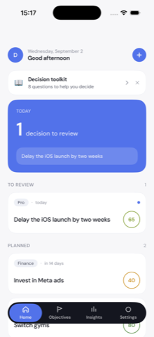 Decision list